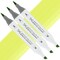 Artfinity Sketch Marker Sets - Set of 3 - ChartreUse YG1-3, Vibrant, Professional, Dye-Based Alcohol Markers for Artists, Drawing, Travel, & More